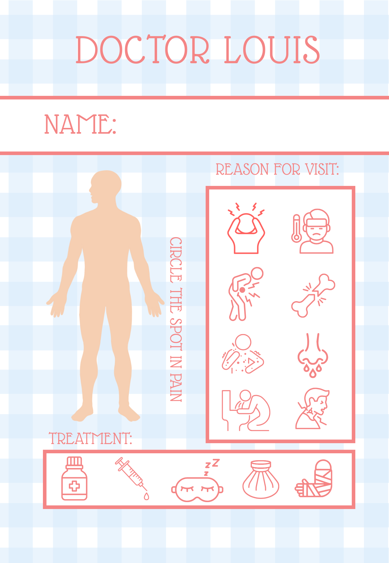 Doctor's Office Notepad