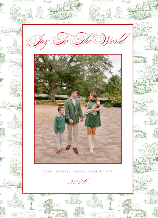 Traditional Toile