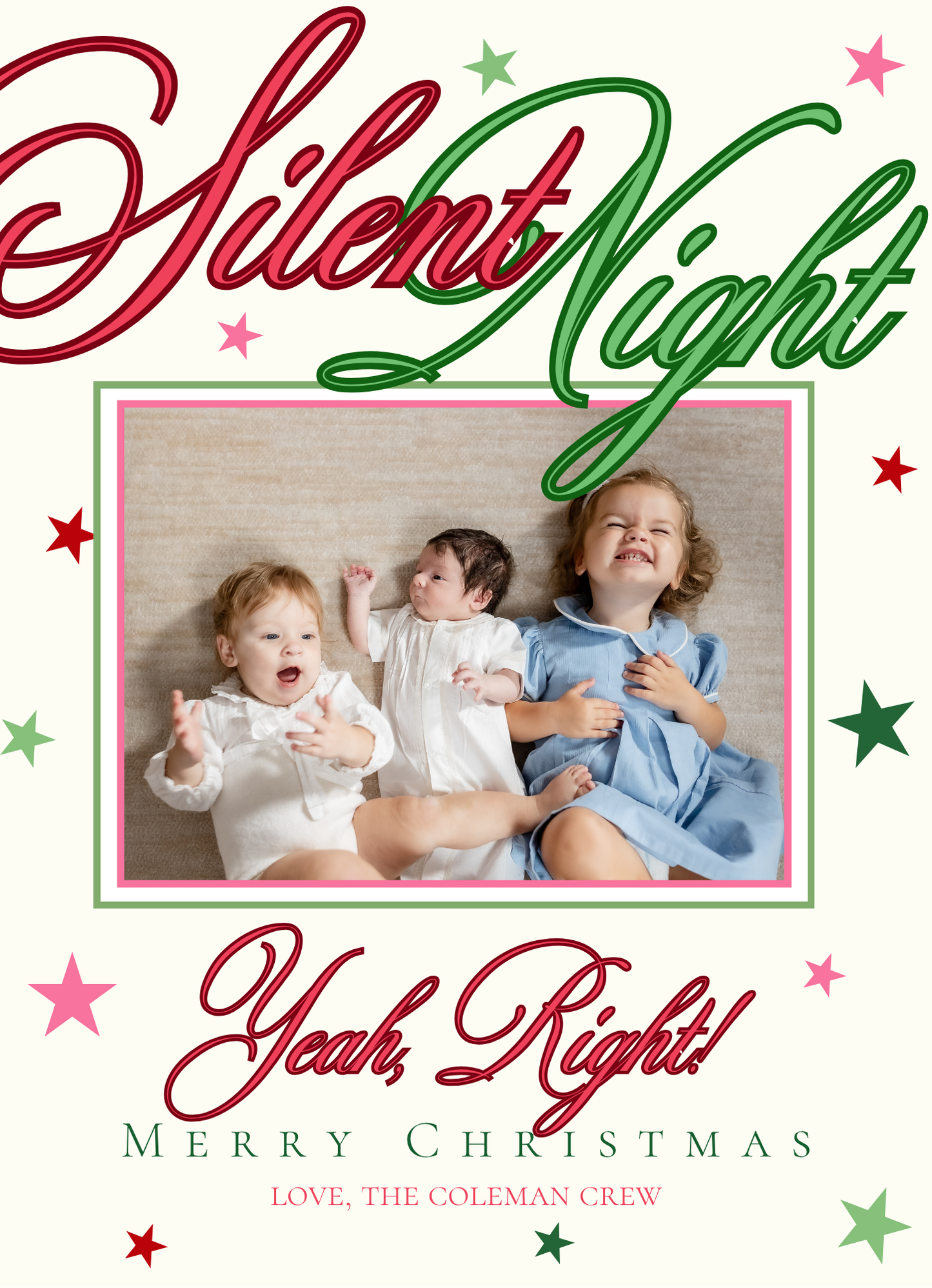 Silent Night, Yeah Right