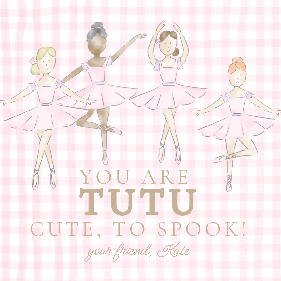 Tutu Cute To Spook