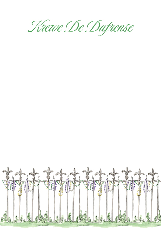 Festive Fences on the Avenue