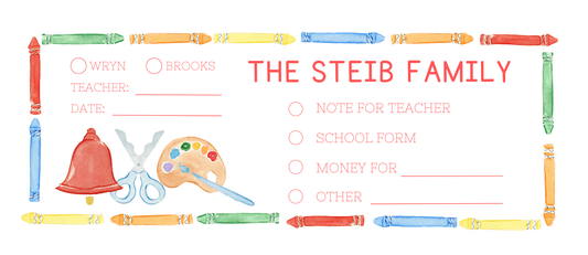 Bordered in Colors Communication Envelopes
