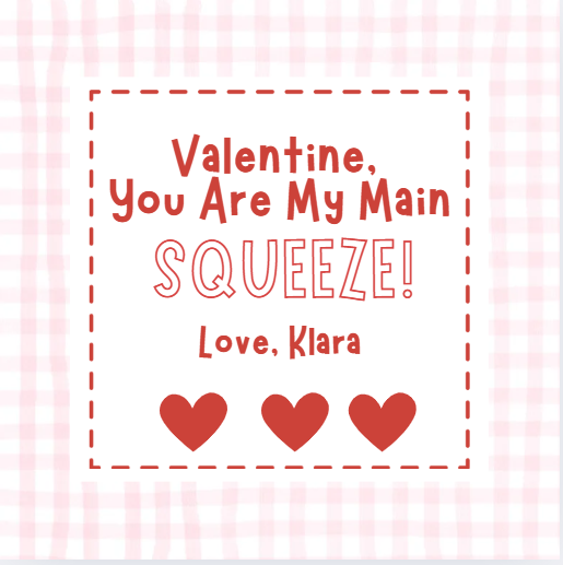 Main Squeeze Red+Pink