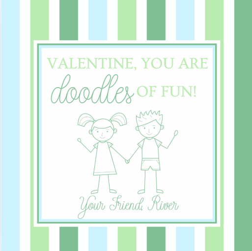 Doodles of Fun- Green