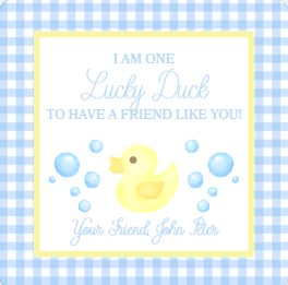 Lucky Duck- Blue