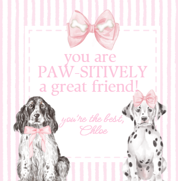 Paw-Sitively Pink
