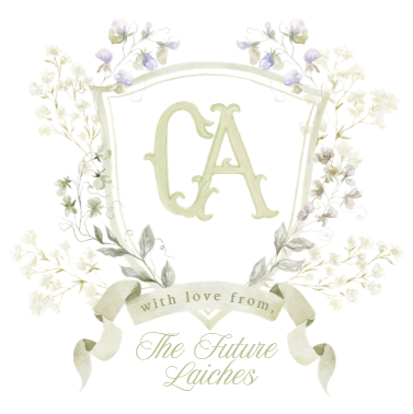 Floral Crest w/Banner