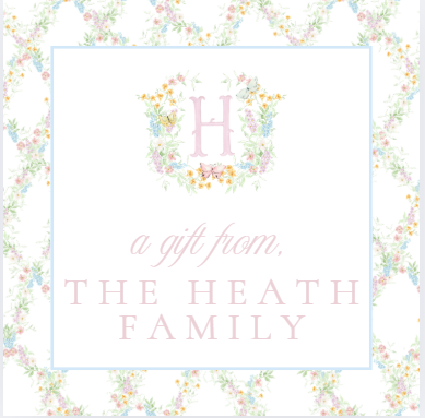 Floral Lattice- Family Signature
