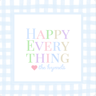 Happy Everything Gift Tag