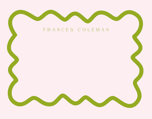 Simply Wavy Olive and Pink