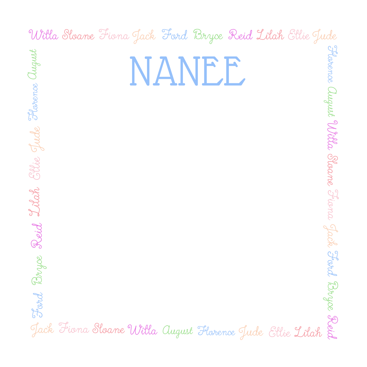 My Favorite Name Notepad