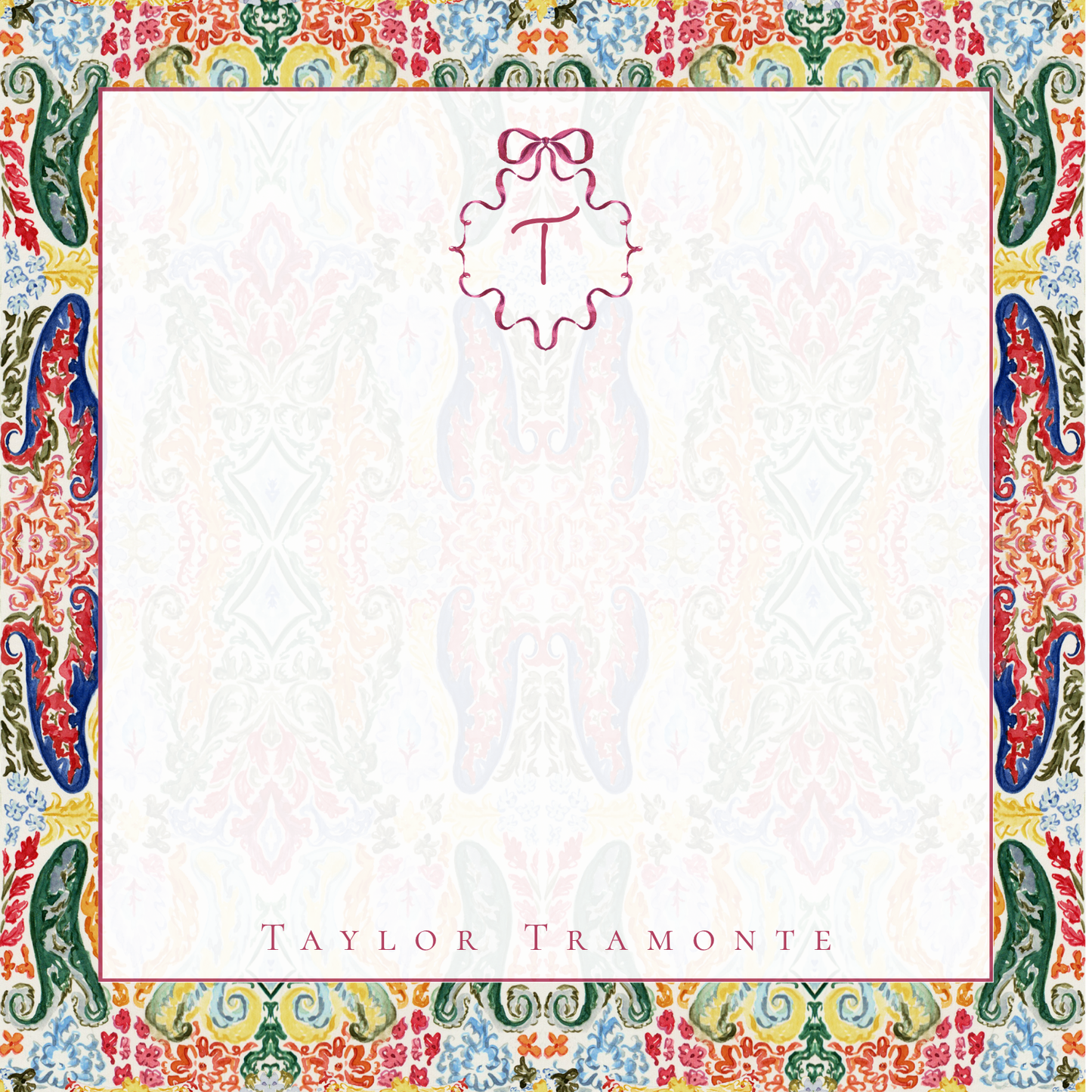 Fall Funky W/Crest Notepad