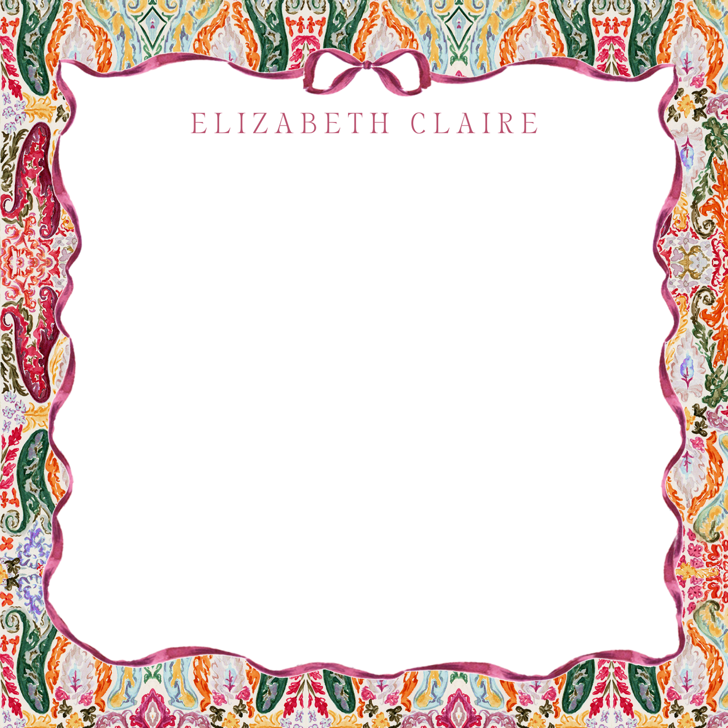Fall Funky Notepad