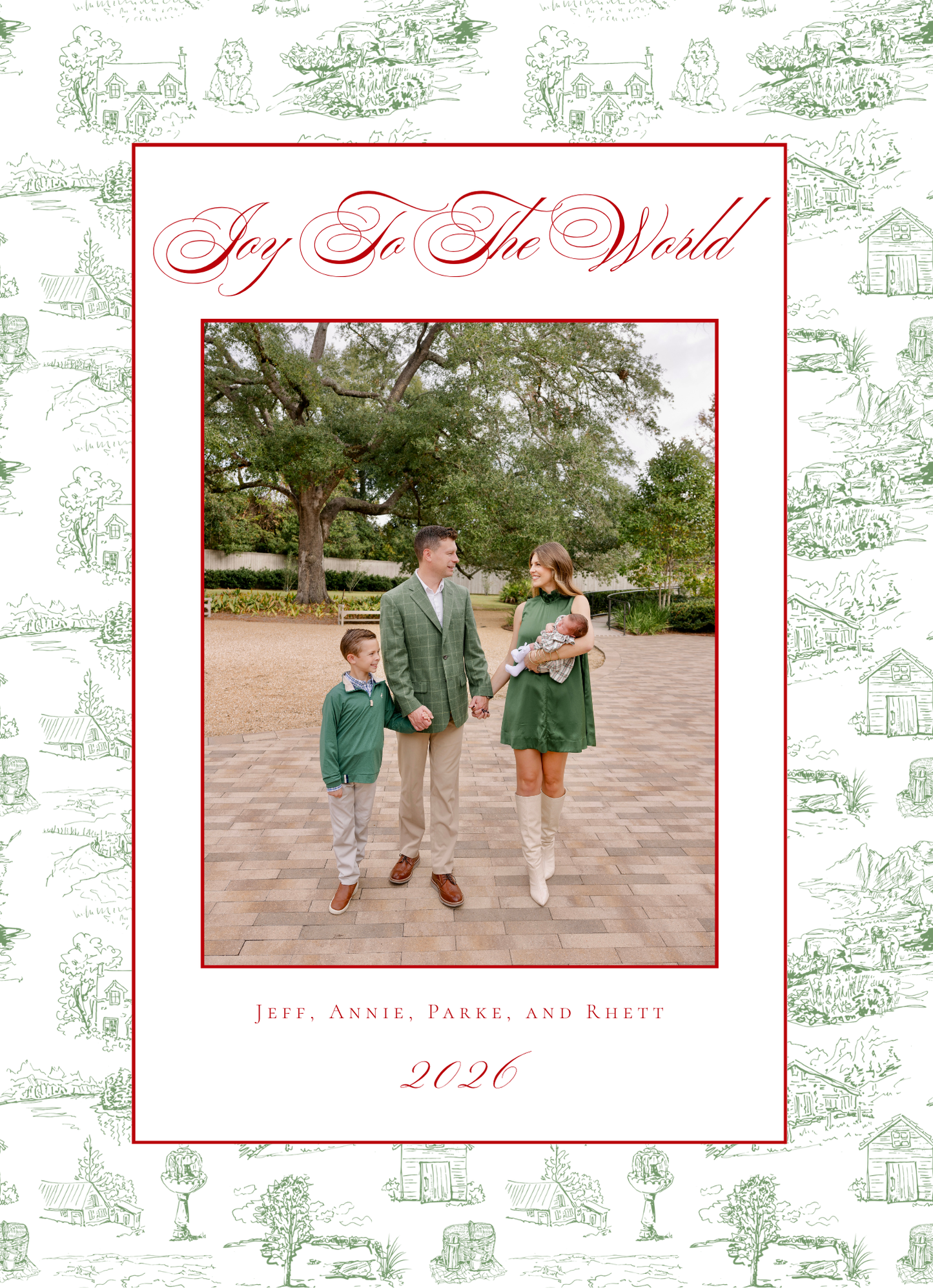 Traditional Toile