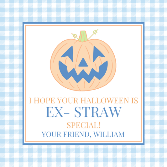Ex-Straw Blue Tag