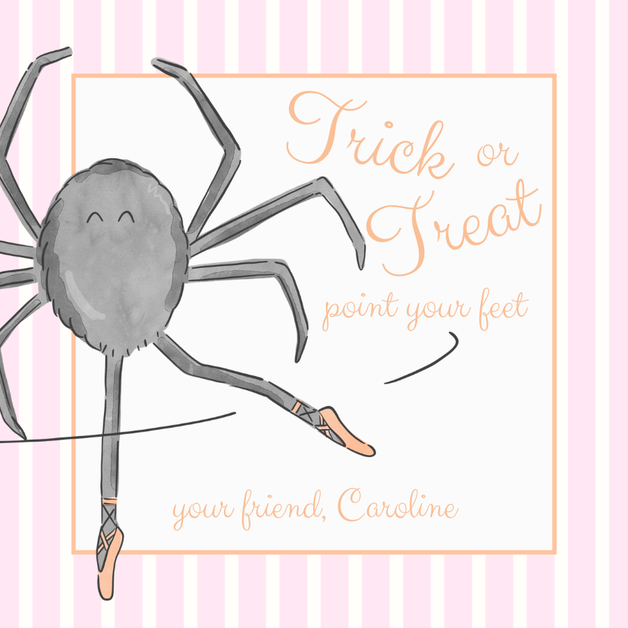 Girly Swirly Spider