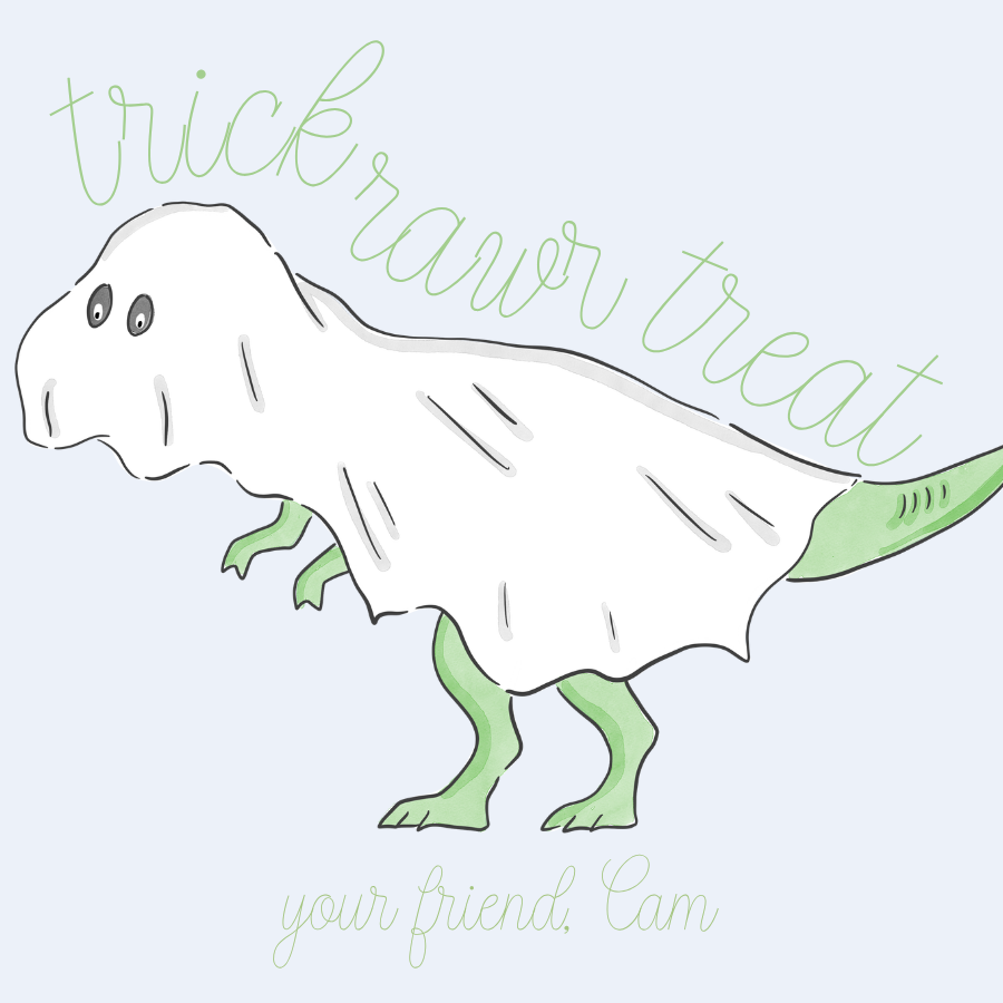 Trick Rawr Treat