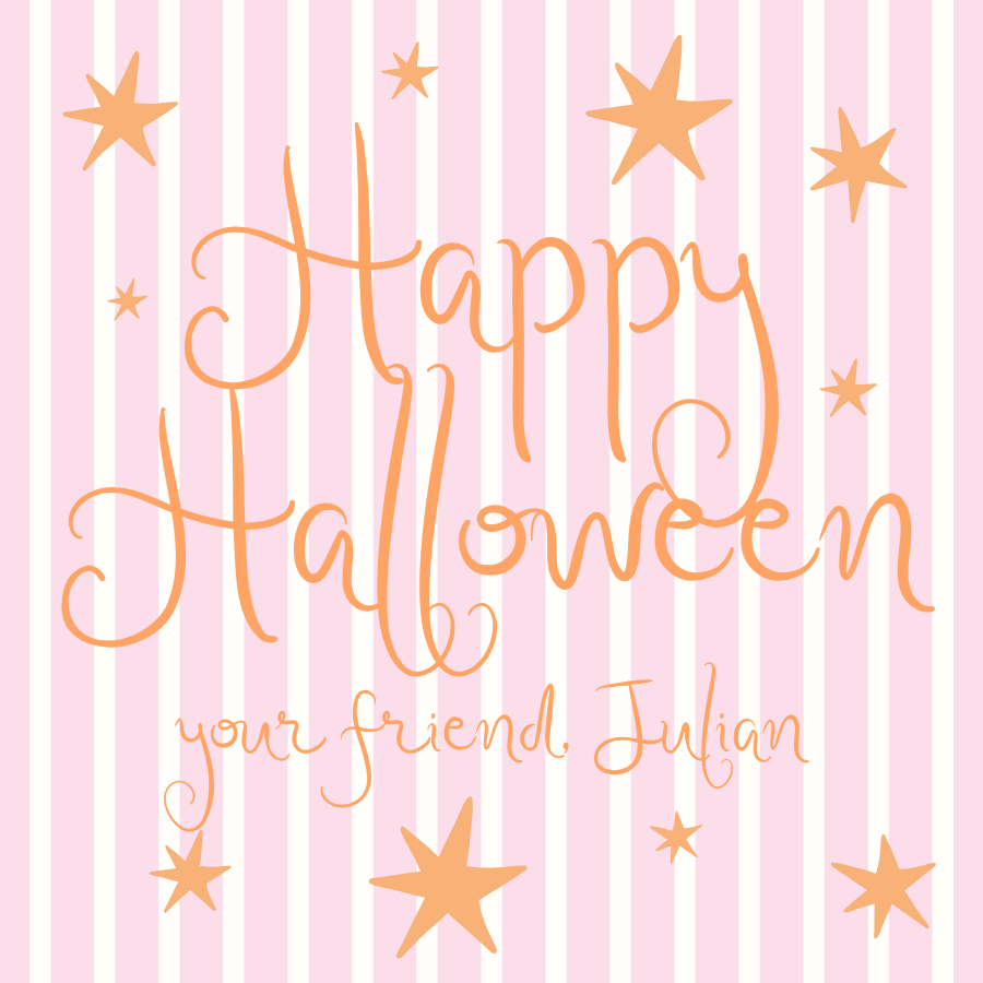Halloween-Pink/Orange