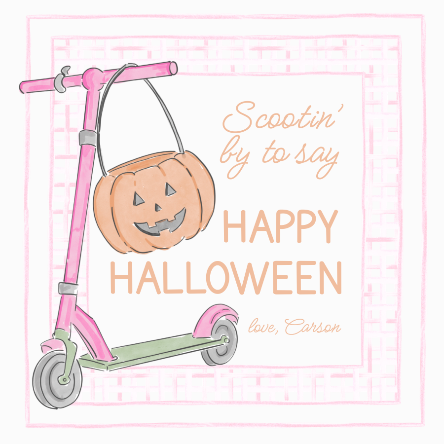 Scootin' By- Pink
