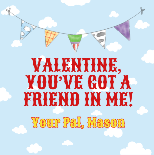 Friend In Me W/Banner