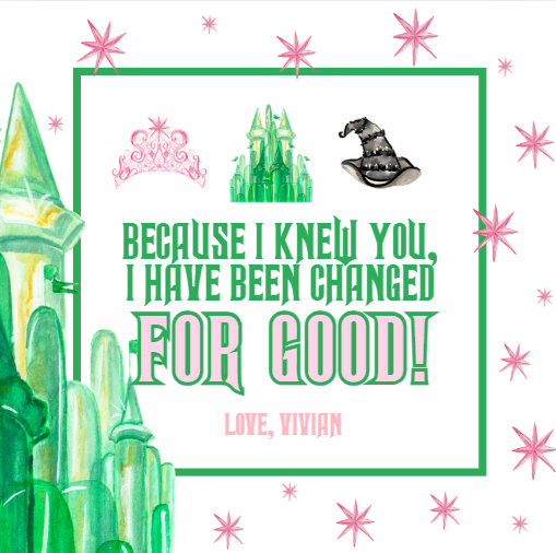 Wicked- For Good Pink