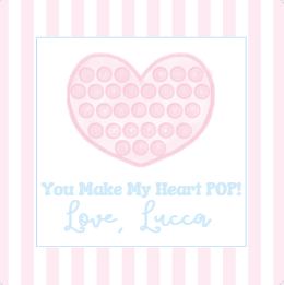 Heart POP- Pop It Pink