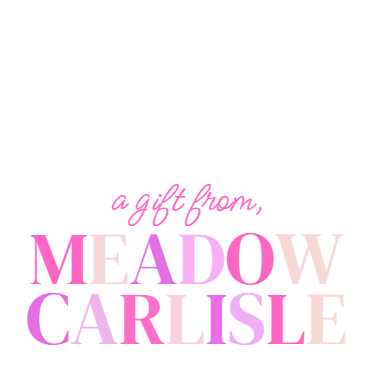 Pinks and Purples Gift Tag