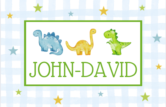 Dino Trio w/Stars