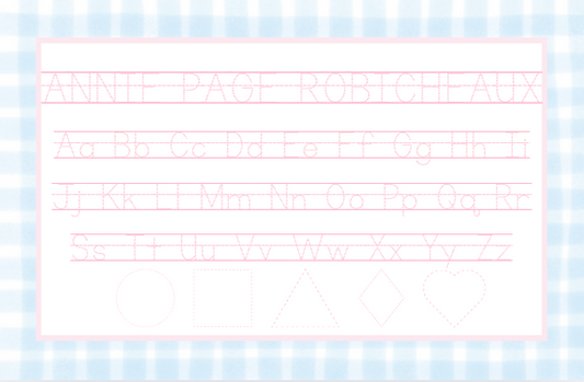 Place Setting w/Prayer