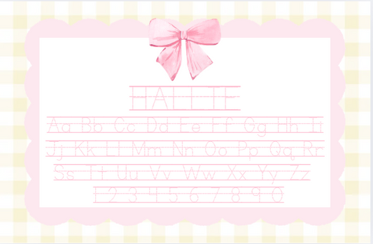 Yellow and Pink w/Bow