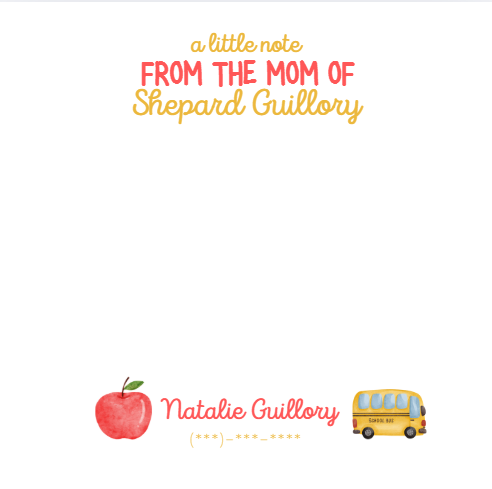 Apple and Bus