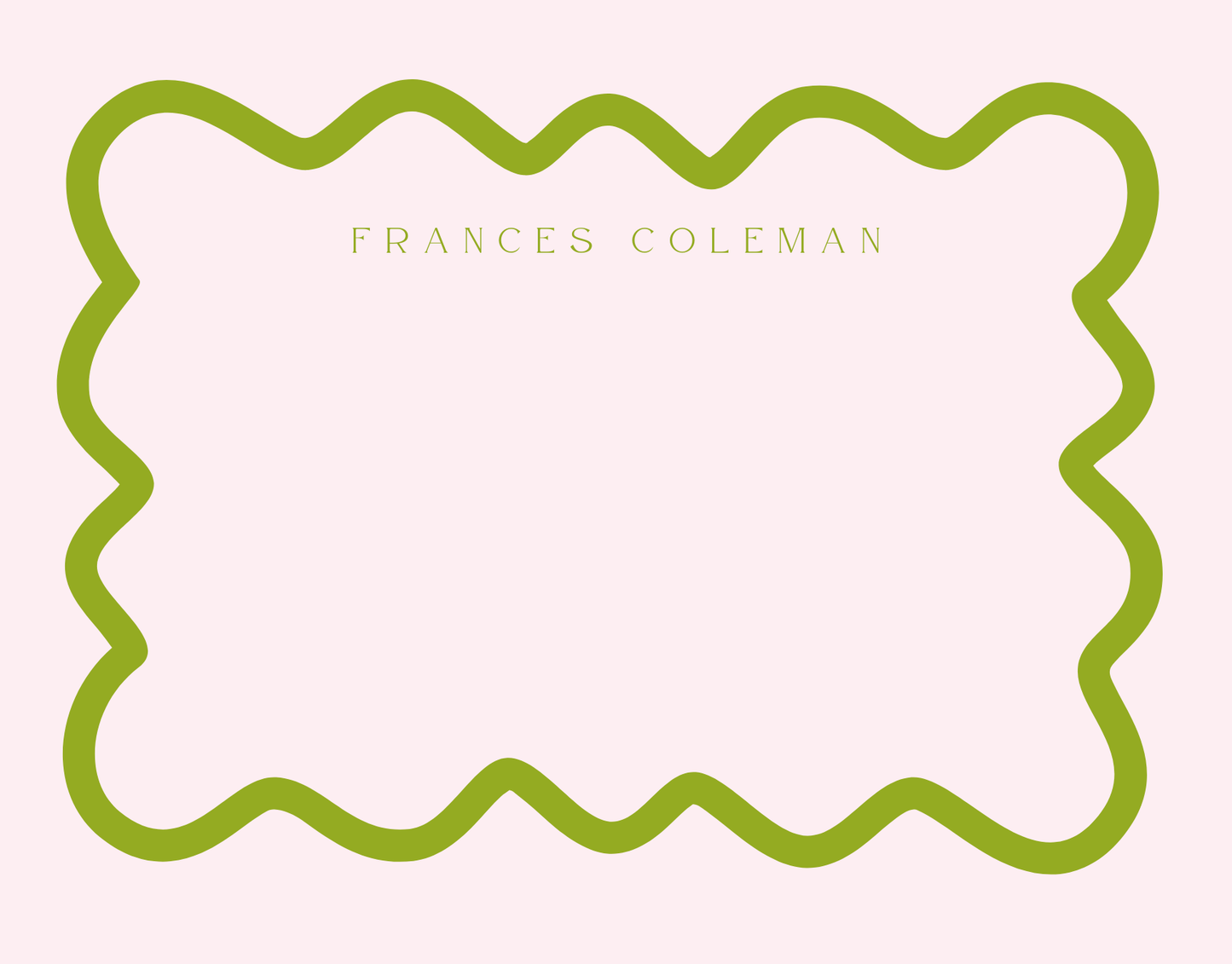 Simply Wavy Olive and Pink