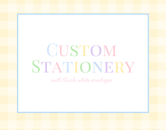 Custom Stationery Design