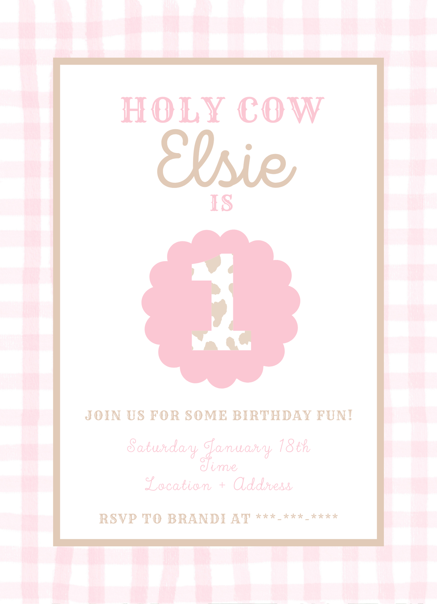 Holy Cow- Pastel