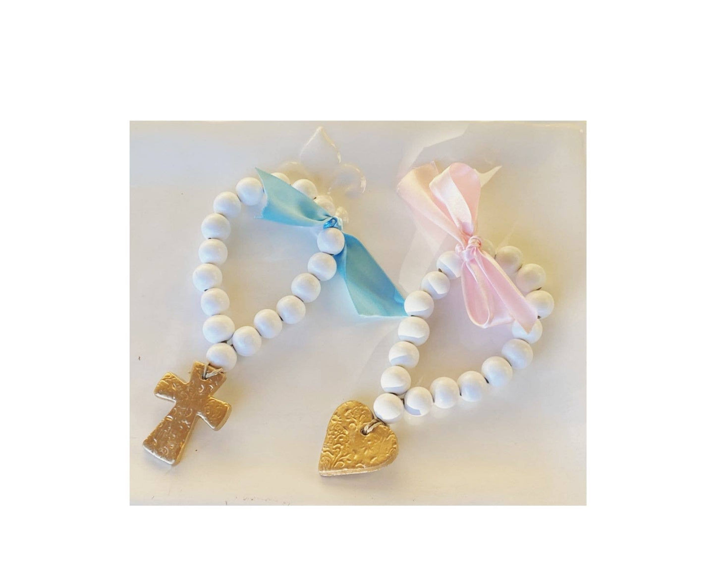 Hand-Painted Bitty Baby Blessing Beads
