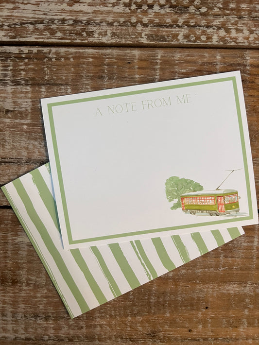 Streetcar 12 Count Stationery Set